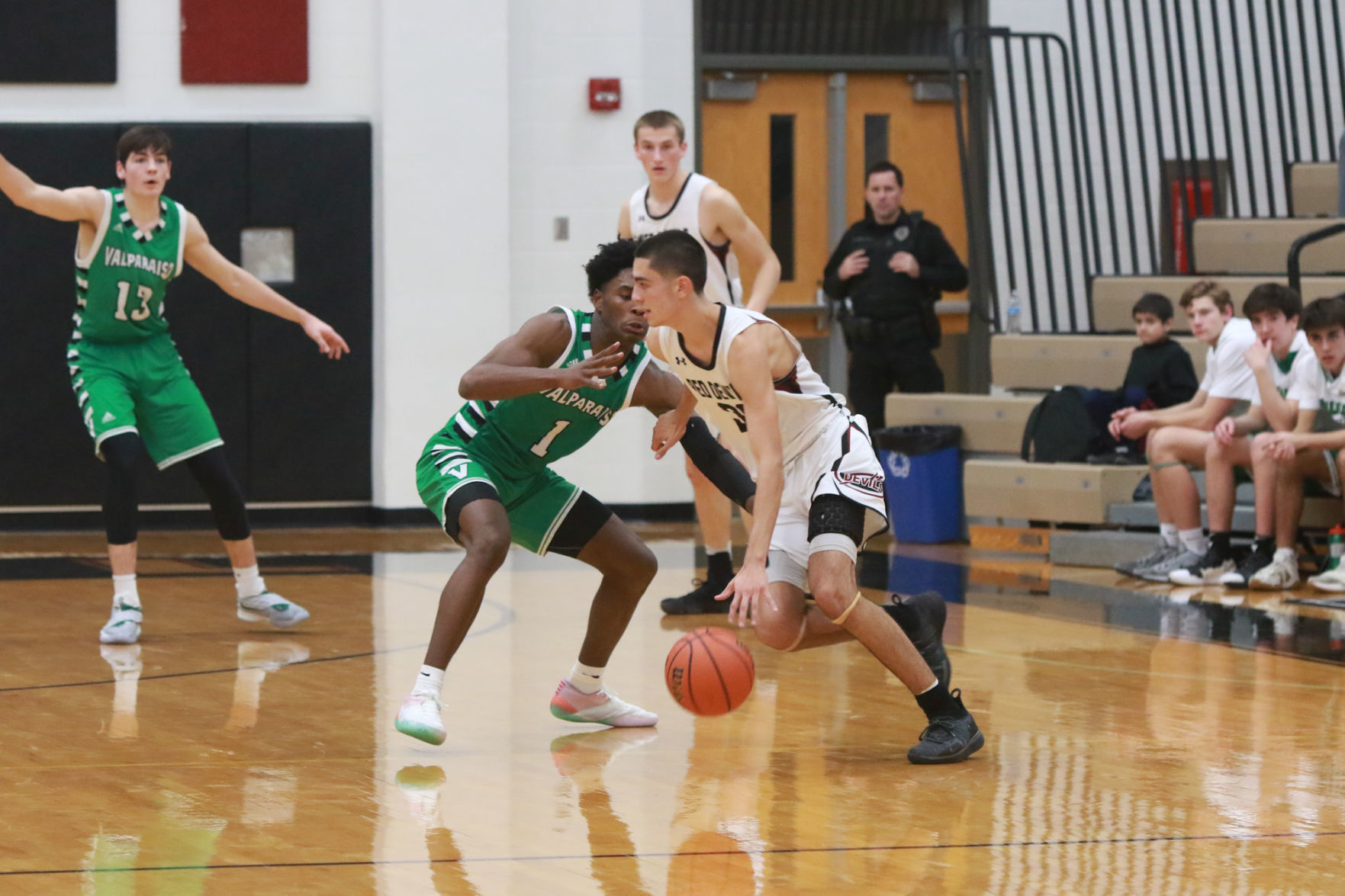 Gallery: Boys basketball - Valparaiso at Lowell